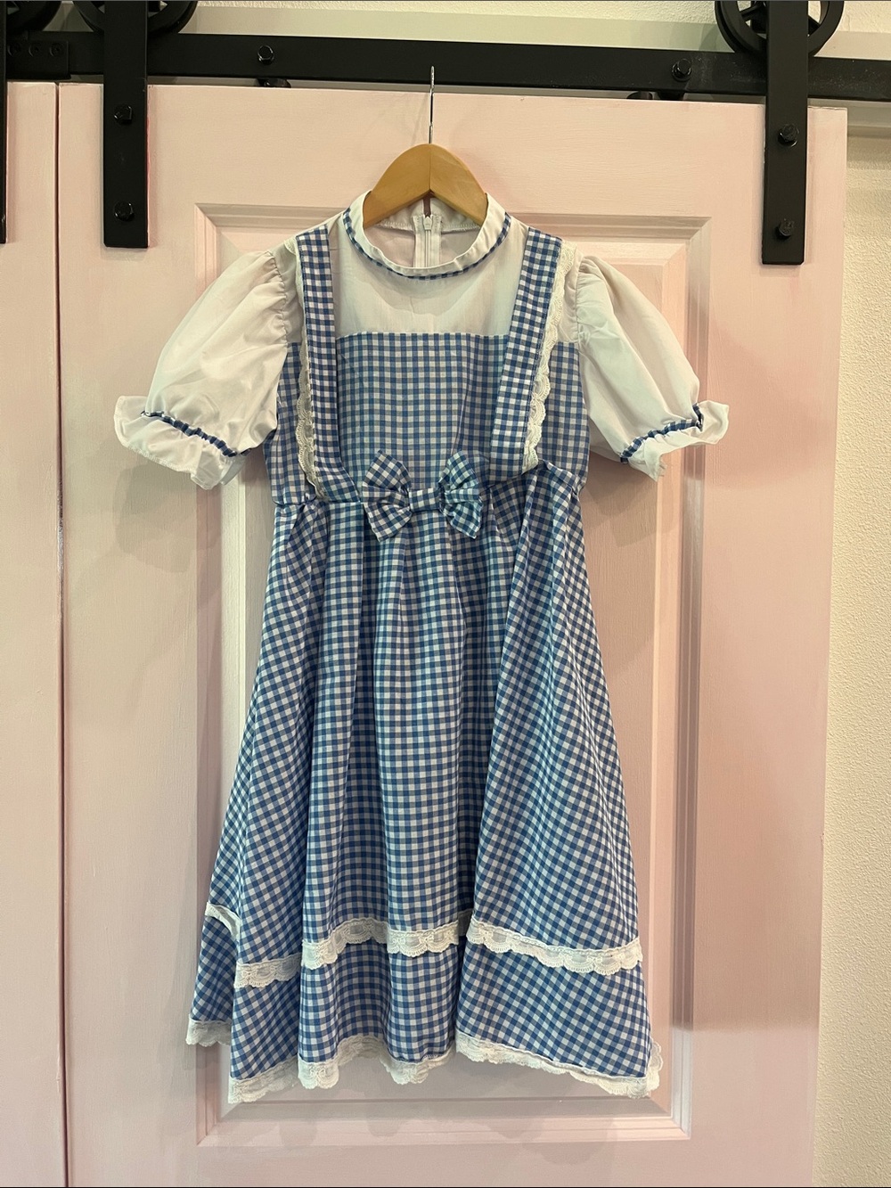 Dorothy Puff Sleeve Dress with Bow